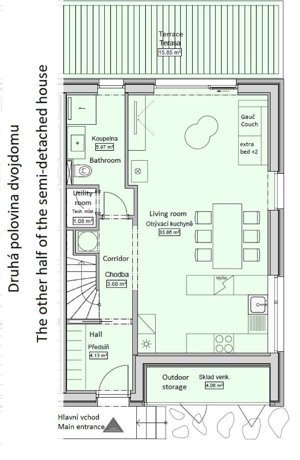 Apartman U Hajenky 429 Липно-над-Влтавой Экстерьер фото